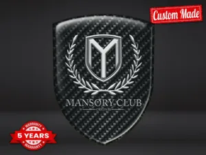 Mansory Signes Auto Bombés Pro Max Durable Stylé Moderne